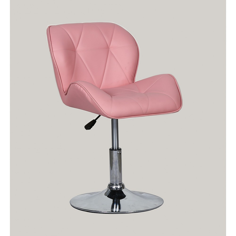 Перукарське крісло на пневматиці Bazkar HC111N рожевий
