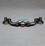 Камодна ручка Італія латунь 96 мм, фото 5