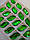 Стрази пришивні Листочки 10х20 мм Grass Green (зелений), скло, фото 2