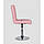 Перукарське крісло на пневматиці Bazkar HC1015N рожевий, фото 2