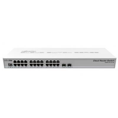 Комутатор мережевий Mikrotik CRS326-24G-2S+RM, фото 1