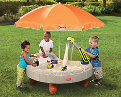 Пісочниця "Струсильний майданчик" з парасолькою Little Tikes 401N10060