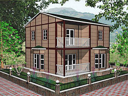 Збірний будинок 130 м2 Yeditepe Prefabrik