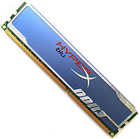 Ігрова оперативна пам'ять Kingston HyperX blu. DDR3 4Gb 1333MHz PC3-10600U 2R8 CL9 (KHX1333C9D3B1K2/8G) Б/В