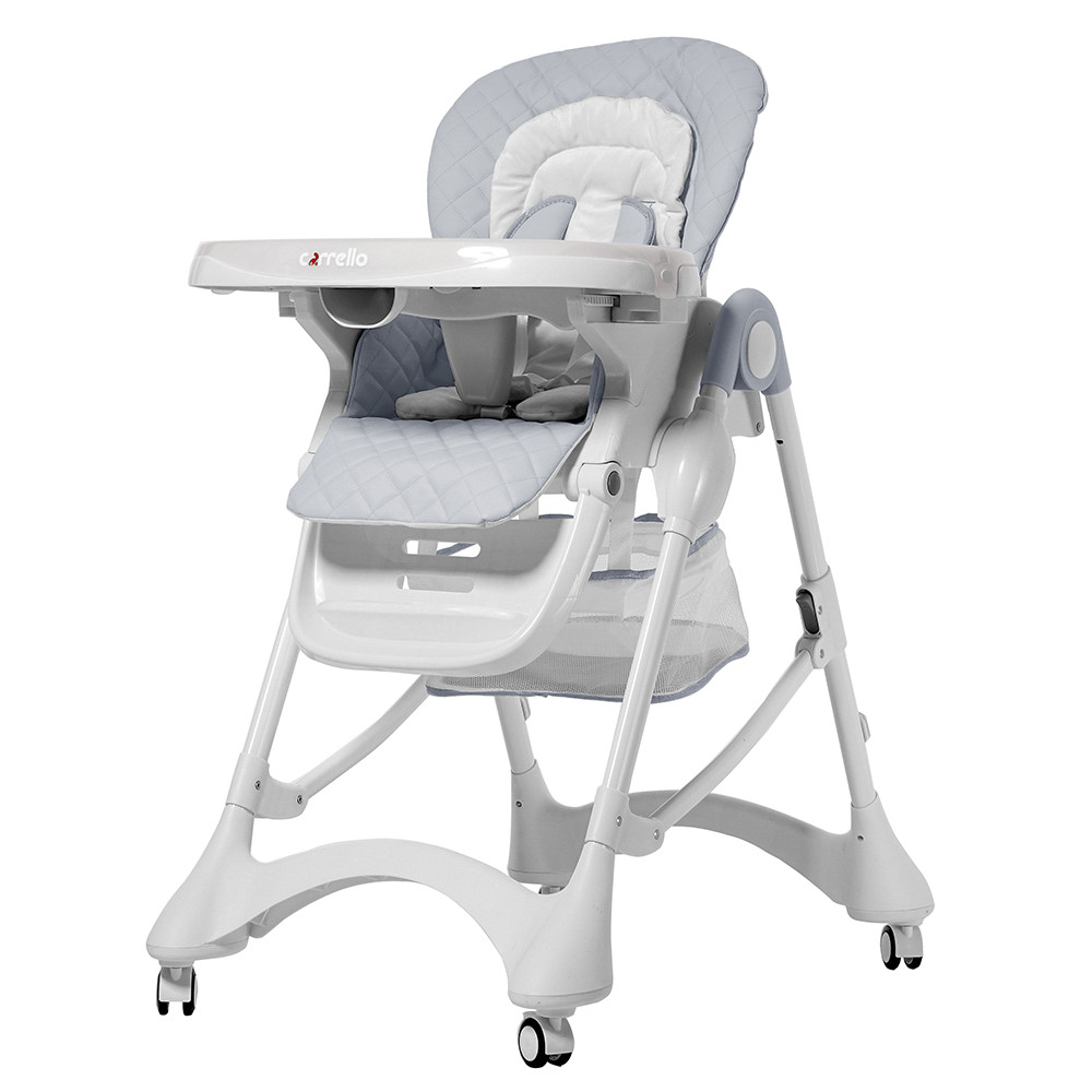 Стільчик для годування дитячий Carrello Caramel CRL-9501 GRAY сірий