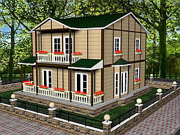Збірний будинок 135 м2 Yeditepe Prefabrik