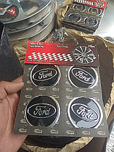 Наклейка емблема ФОРД на колісний диск / ковпак d 60 мм