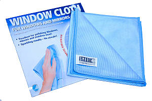 Серветка для скла Білий кіт, «Нова», 40х40 см, (Smart, Швеція)