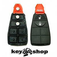 Кнопки для смарт ключа Dodge (Додж) 2 кнопки + 1 (panic)