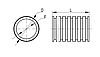 Труба гофрована 25/18,3 мм з протяжкою стандарт ПВХ (бухта 50м), ДКС, 91925, фото 2