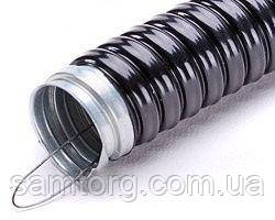 Металорукав РЗЦП d11 з протяжкою (бухта 25м), фото 1