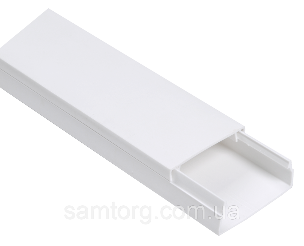 Короб (Кабель-канал) TA-EN 25х30 з кришкою, 2м, 00323, DKC, фото 1