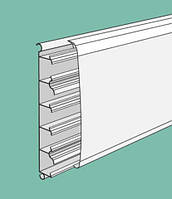 Канал TBA настенный плинтус 127х28, цвет черный, серия Evolution/Art, 09622, DKC