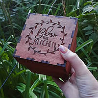 Коробка дерев'яна 10 на 10 см