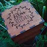 Коробка дерев'яна 10 на 10 см, фото 3