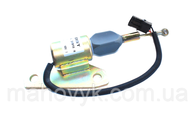 3991624 Электроклапан (глушилка 12V) Cummins B3.9, B5.9, фото 1