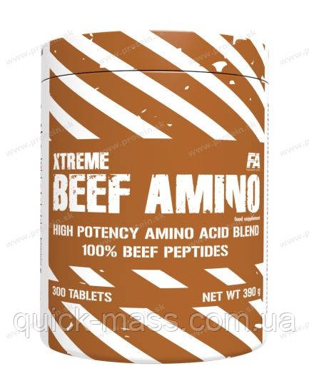 Амінокислоти Fitness Authority Xtreme Beef Amino 300tab, фото 1