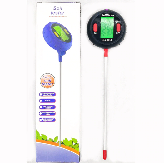 Аналізатор грунту 5 в 1 Soil Tester JHL9918