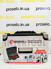 Набір інструментів професійний 151 од. Intertool ET-7151