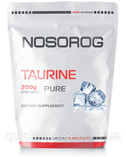 Таурин Nosorog Taurine 200g: продажа, цена в Луцке. Аминокислоты для ...