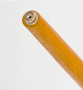 Стул Alex Walnut желтый 12, экокожа ноги в цвете орех в скандинавском стиле, дизайн Charles Eames, фото 2