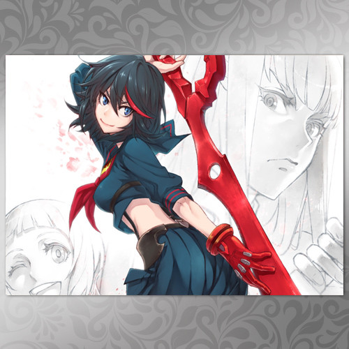 Плакат А3 Аніме Kill La Kill 022