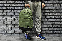 Рюкзак Nike Air молодежный стильный качественный, цвет зеленый хаки