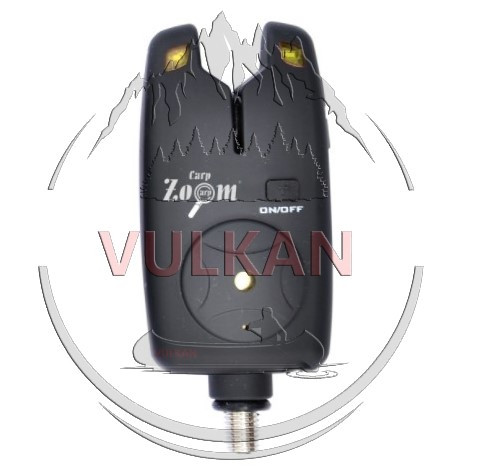 Цифровий сигналізатор Carp Zoom V-Sat K-470 Bite Alarm yellow