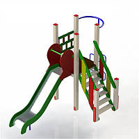 Детский Игровой комплекс "Однобашенный лайт" уличный (Горка)