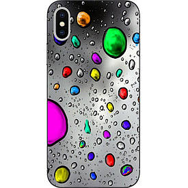 Чохол силіконовий з картинкою для Iphone XS Крапельки