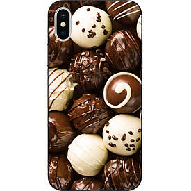 Чохол силіконовий з картинкою для Iphone XS Цукеркове асорті