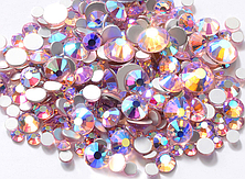 Mix каменів Swarovski шість кольорів АВ, 720 шт., фото 2