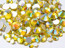 Mix каменів Swarovski шість кольорів АВ, 720 шт., фото 3