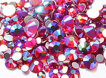 Mix каменів Swarovski шість кольорів АВ, 720 шт., фото 4