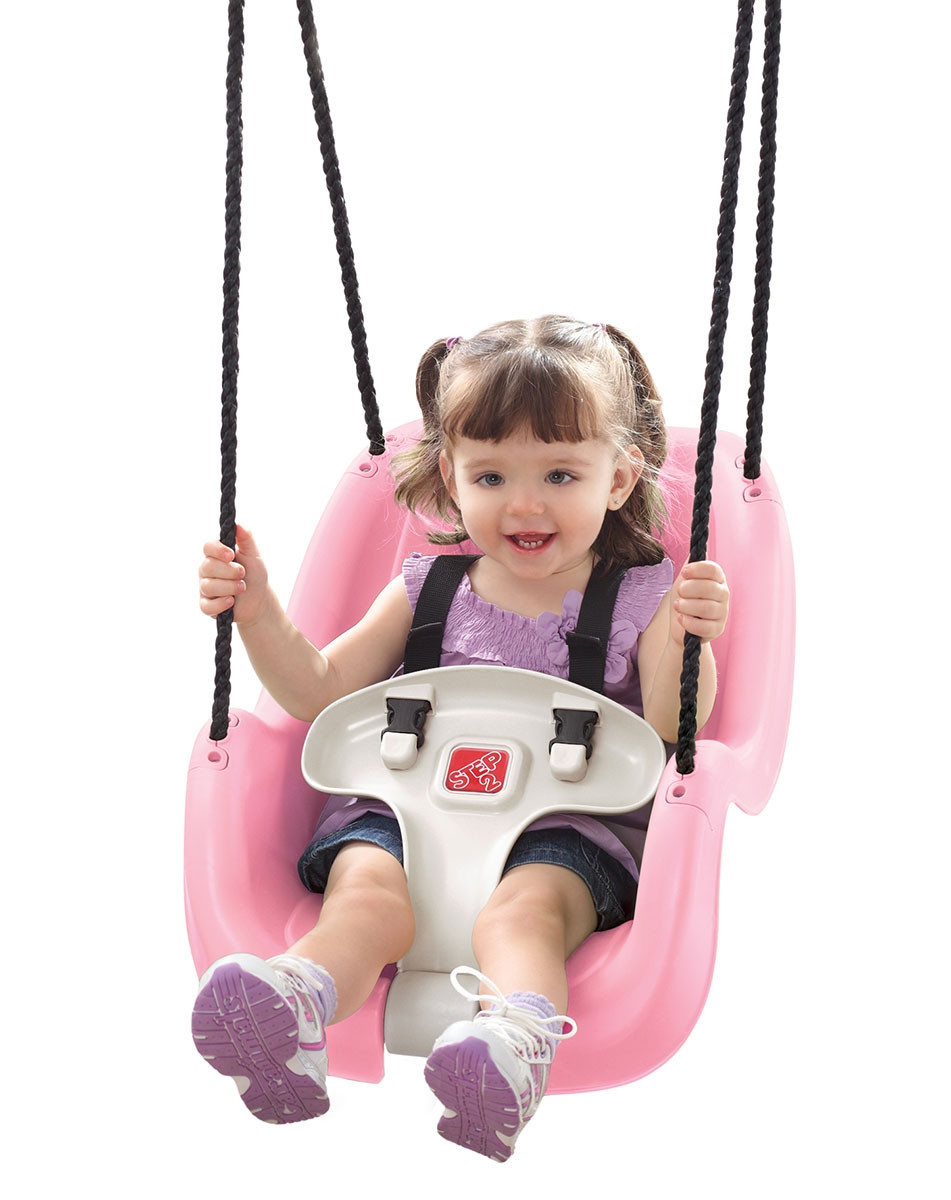 Підвісна гойдалка для малюків STEP 2 рожева 27х61х41 см (45669), фото 1