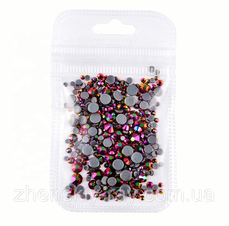 Mix каменів Swarovski різних розмірів Веселка, 500 шт.