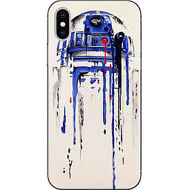 Чохол з картинкою силіконовий для Iphone XS Робот