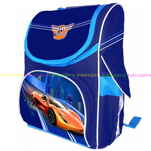 Ранець каркасний шкільний ортопедичний CLASS Street Car 9404 ж