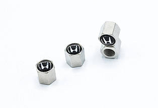 Ковпачки на ніпель з логотипом Honda і брелком ключиком TIRE VALVES YX-088 логотип Хонда, фото 4