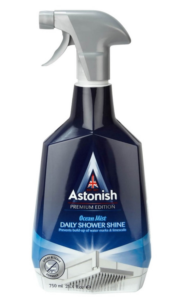 Засіб для чищення душових кабін Astonish daily shower shine 750 мл. - фото 2 - id-p983710712