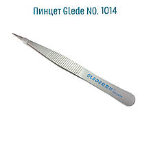 Пінцет німагнітний Glede 1014, гострий з насічкою