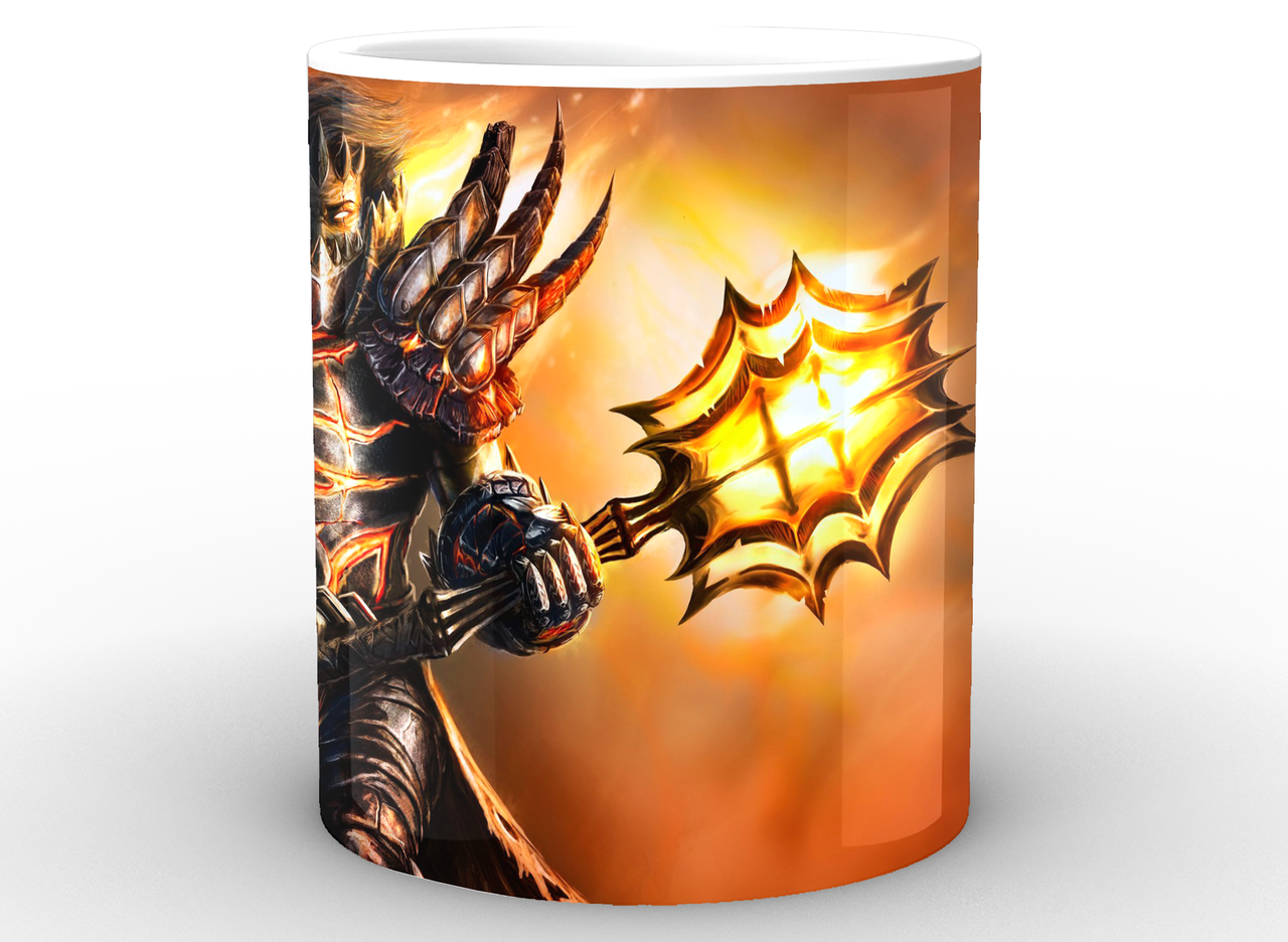 Кухоль GeekLand World of Warcraft Світ Військового Ремесла зі зброєю WW.02.56