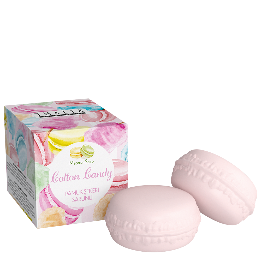 Мило-макарон Akten Cosmetics Thalia Cotton Candy 2×50 г (3605052)