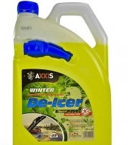 48021031073 Омивач скла зимовий -22 GS Fruit yellow (каністра з лейк.) 4л (AXXIS)