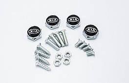 Болти для номерного знака YEK з логотипом KIA, набір болтів для номерів логотип Кіа