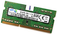 Оперативная память для ноутбука Samsung SODIMM DDR3L 4Gb 1600MHz 12800s CL11 (M471B5173DB0-YK0) Б/У