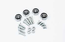 Болти для номерного знака YEK з логотипом TOYOTA, набір болтів для номерів логотип Тойота