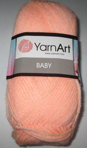 Пряжа Yarn Art Baby, персикова