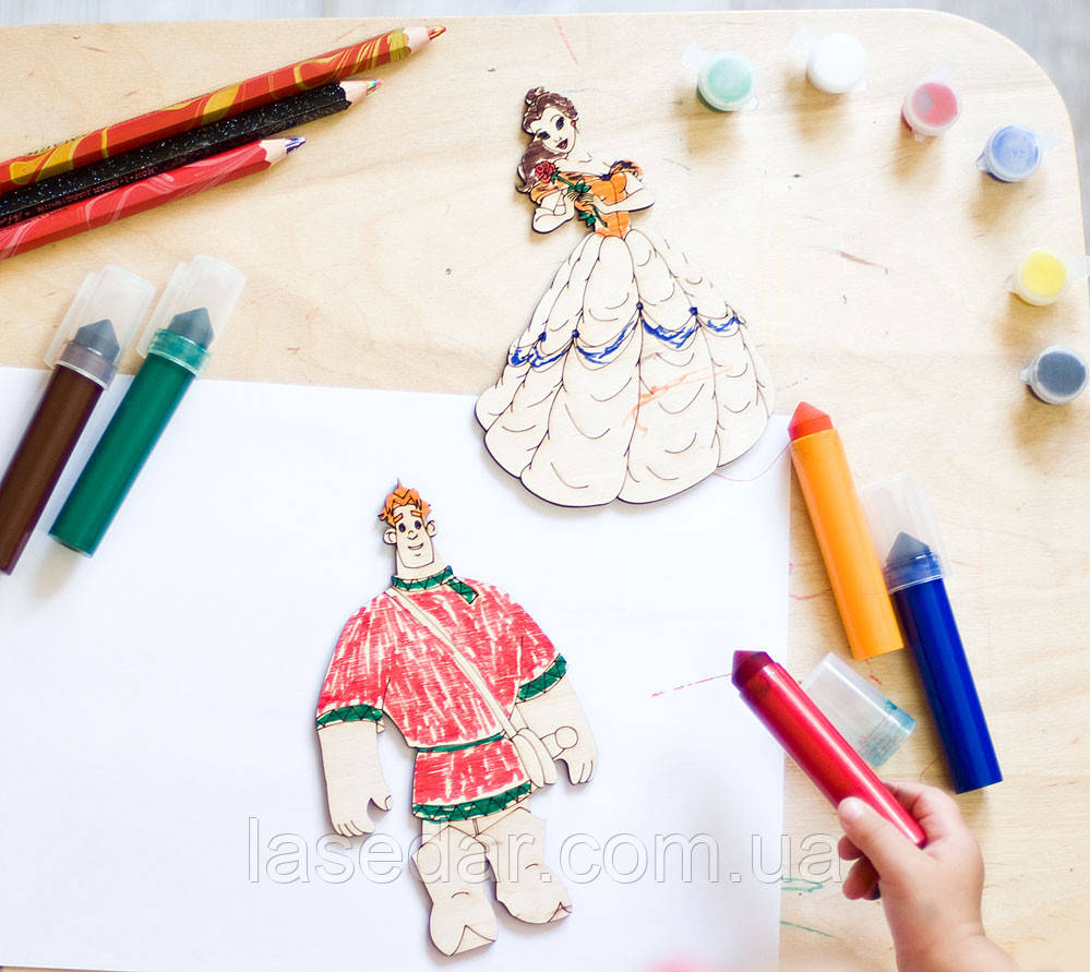 Іграшка фігурка з фанери для розмальовування, творчості, декупажу , фото 1