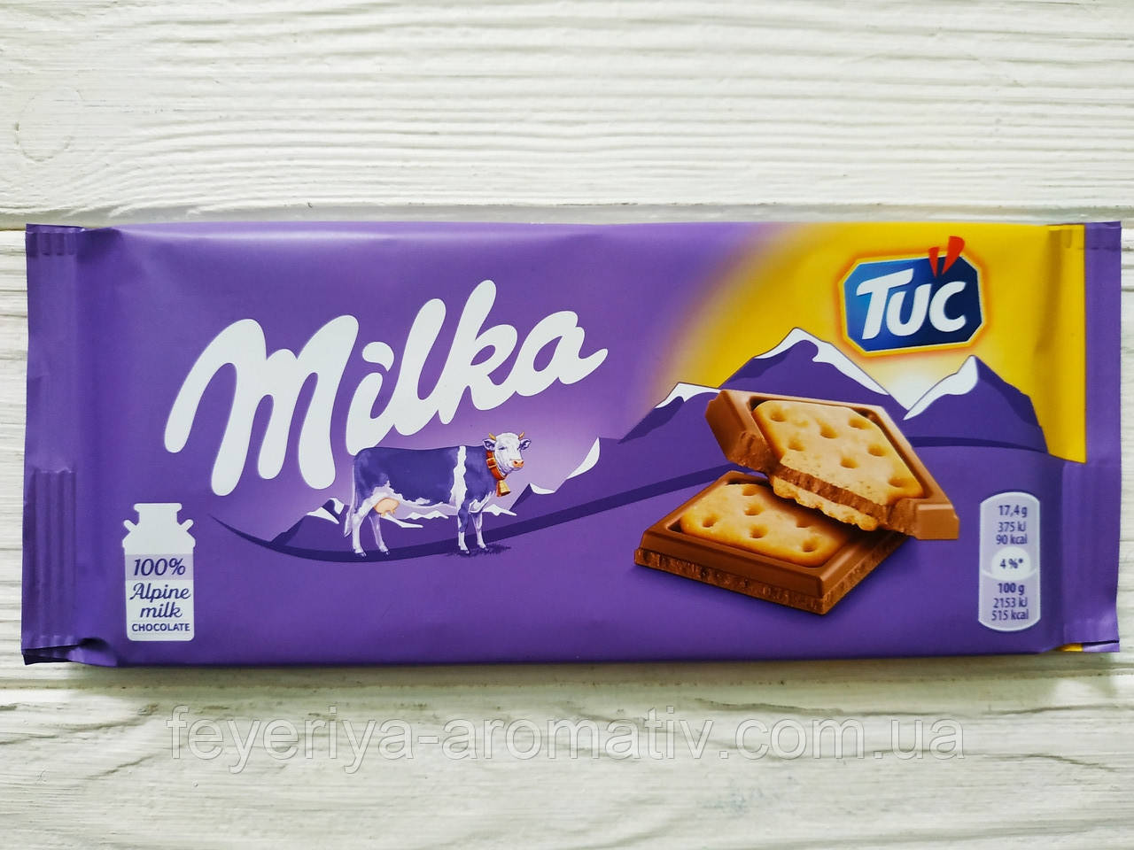Шоколад Milka mini Tuc 87г (Швейцария): продажа, цена в Луцке. Изделия ...